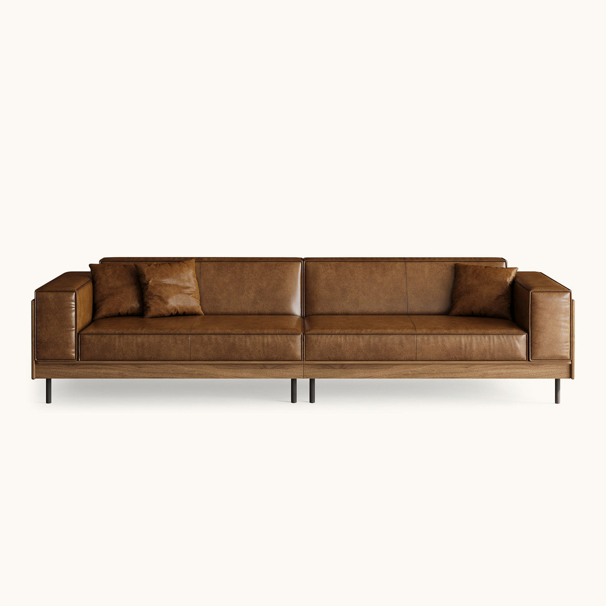 Modern Deep Lounge Sofa — 4-Seat