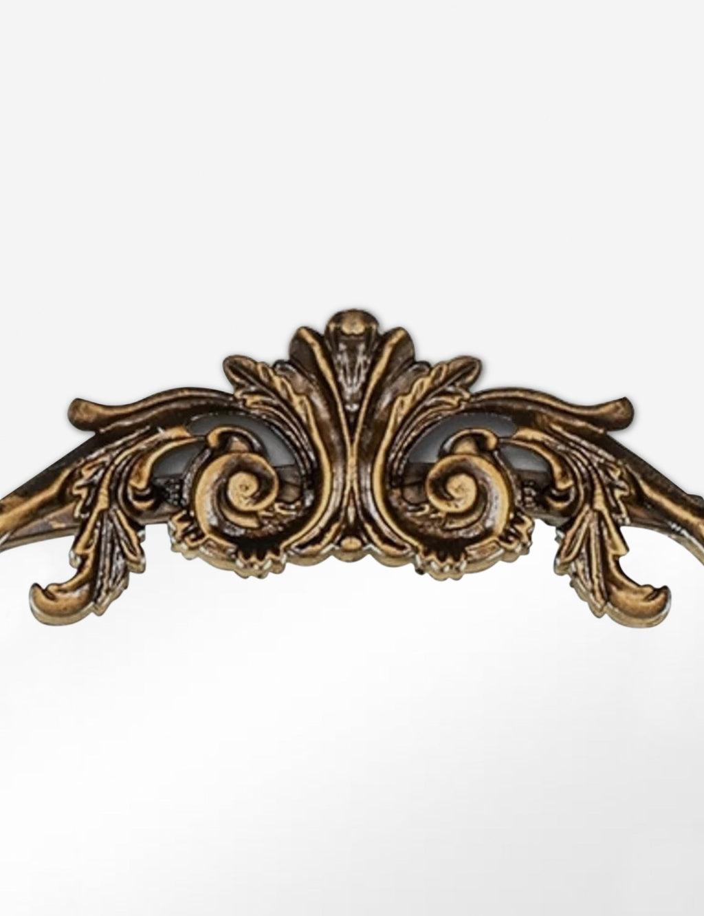 Tulca Ornate Arched Wall Mirror — Gold — product view 4