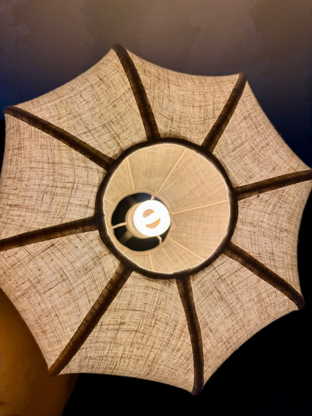 Corey Linen-Blend Tripod Floor Lamp, 65.75in — product view 3
