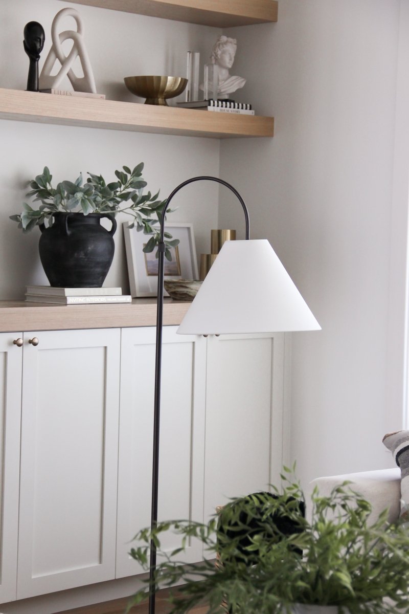 Arcadia Adjustable Bronze Floor Lamp — product view 2