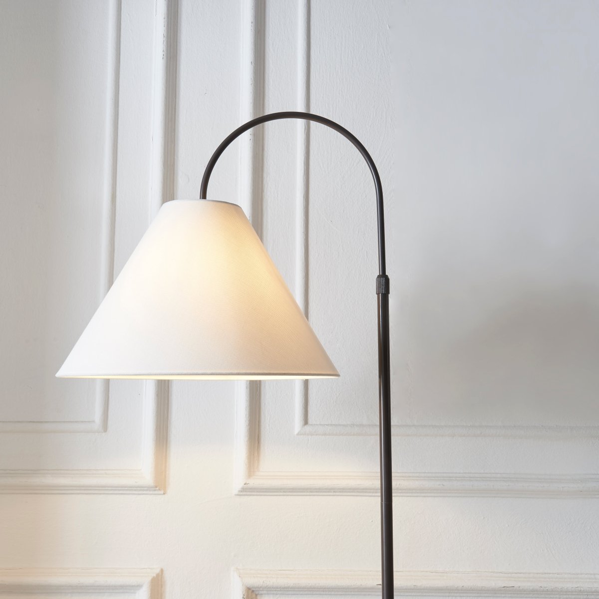 Arcadia Adjustable Bronze Floor Lamp — product view 3