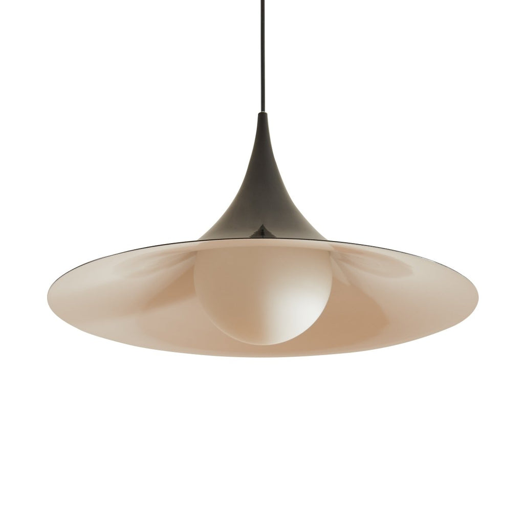 Flare Trumpet Pendant Light, Black — product view 5