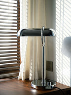 Halo I Chrome Table Lamp with Dimmer, 17.7in — product view 2