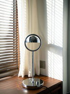 Halo I Chrome Table Lamp with Dimmer, 17.7in — product view 3