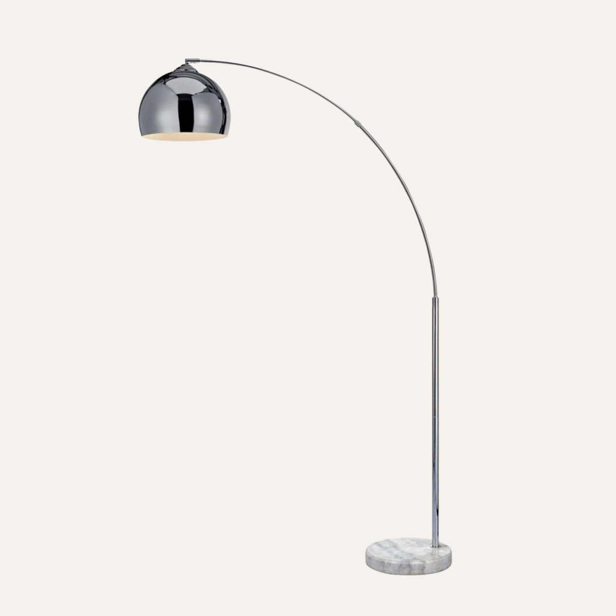 Marble Base Arc Floor Lamp - Arched Standing Light 67in
