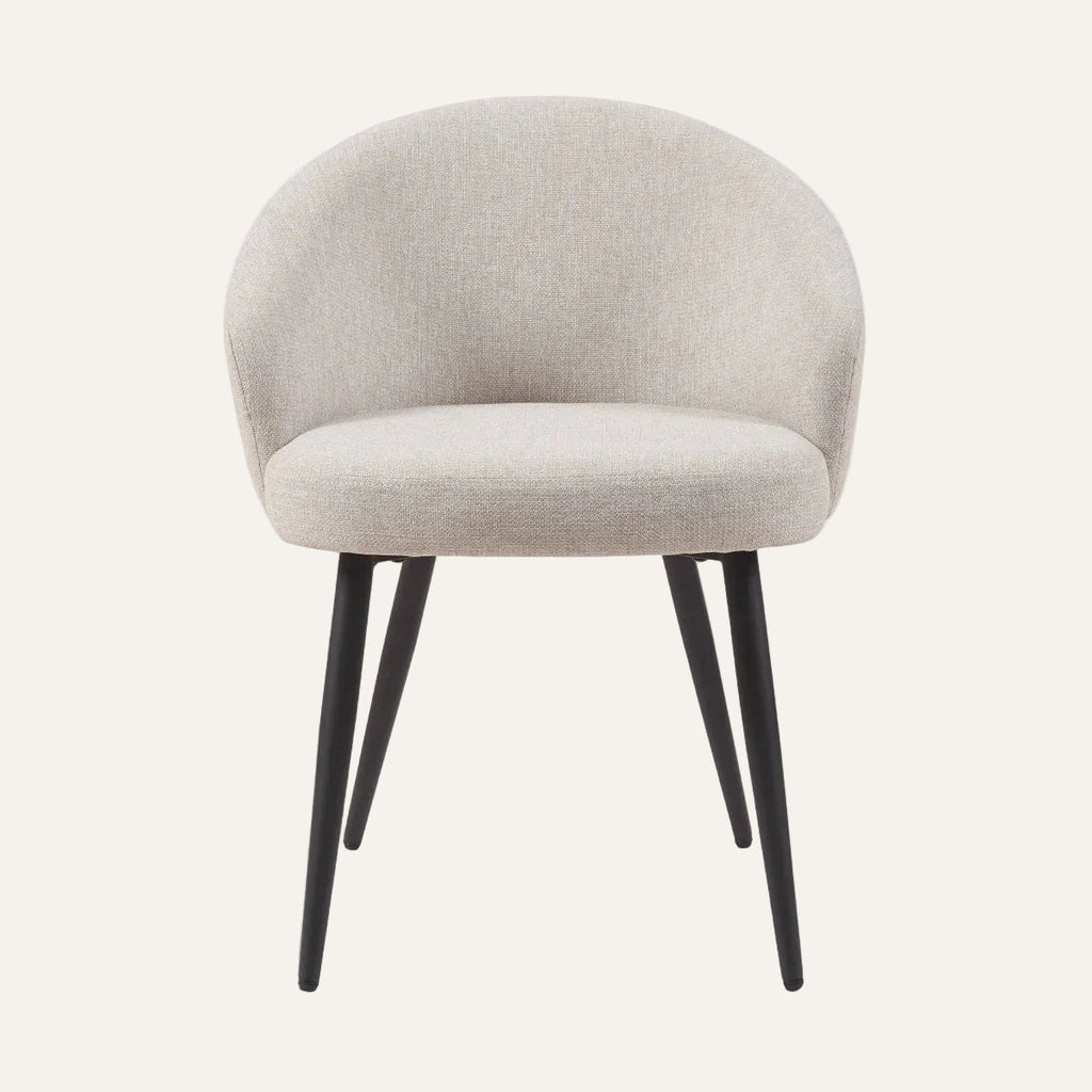 Wide-Seat Modern Dining Chair - Set of 2