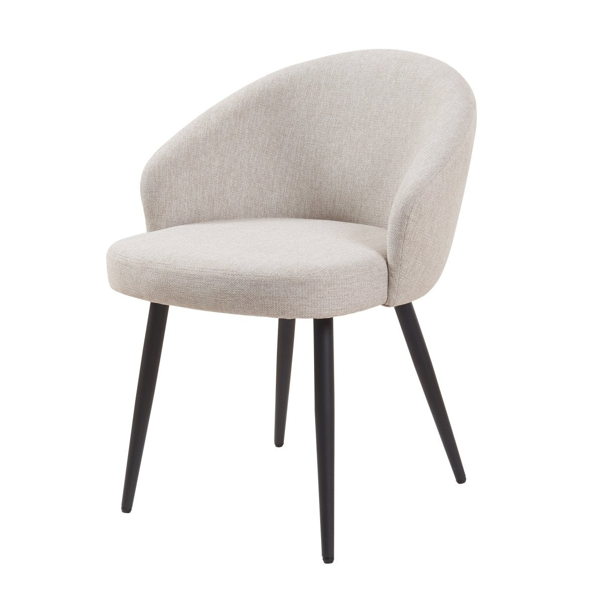 Sereni Upholstered Dining Chairs, Sand, Set of 2 — product view 4