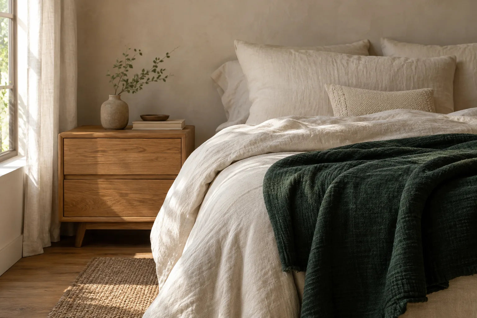 AI-created bedroom room inspiration